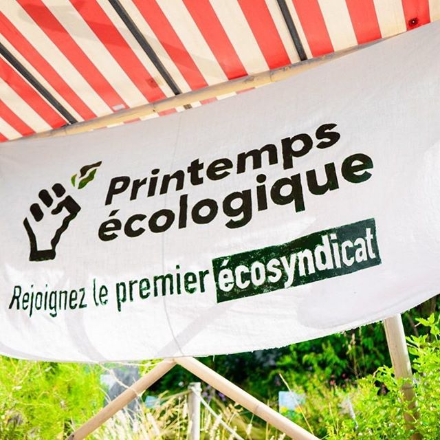 Le Printemps écologique, premier écosyndicat en&nbsp;2022.